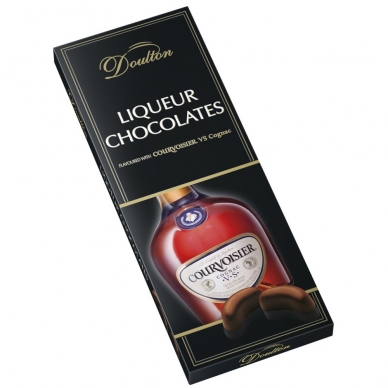 Doulton Courvoisier šok. saldainių dėžutė su konjaku, 150 g