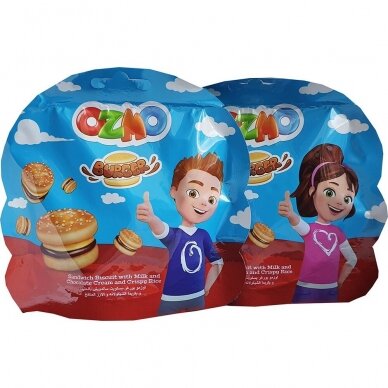 Ozmo burger sausainėliai, 40 g x12