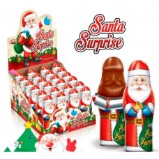 Šokoladinių figūrėlių Kalėdų Senelis rinkinys, 38 g x24